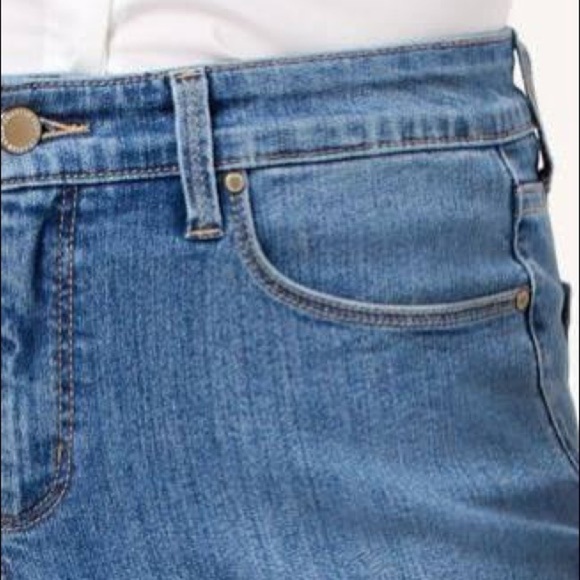 Charter Club Straight Leg Embroidered Leg Jeans - Picture 9 of 10